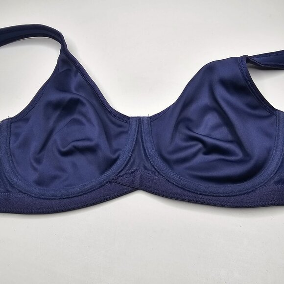 Title Nine 34C Blue Cuz She Says So Underwire Sports Bra High Impact Unlined - Picture 4 of 5